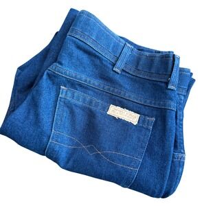 Comfort Action Mens Jeans W36 L30 34x25.5) Dark Wash Denim Straight Leg Pants